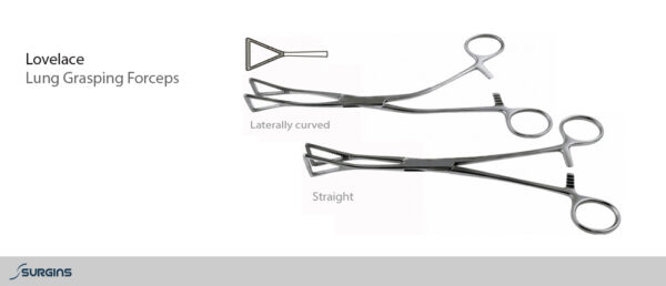 Lovelace Lung Grasping Forceps - SURGINS