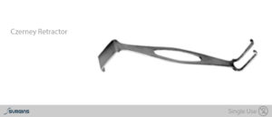 Czerney Hand-Held Retractor (SU) -SURGINS