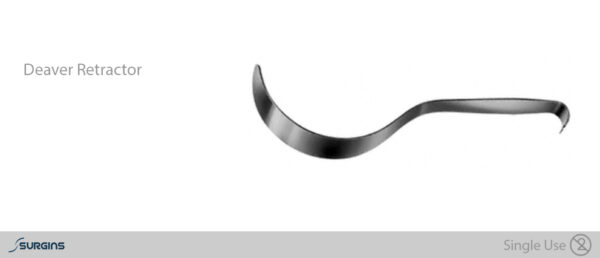 Deaver Hand-Held Retractor (SU) -SURGINS