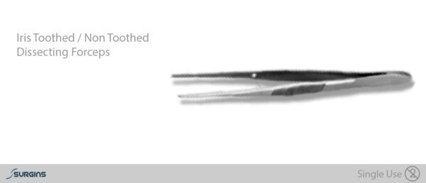 IRIS Dissecting Forceps Tweezer/Clamp - SURGINS