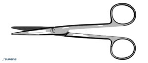 MAYO-STlLLE Operating Left Handed Scissors - SURGINS