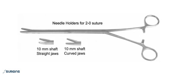 Surgins Laparoscopic (VATS) Needle Holder (MIS) - SURGINS