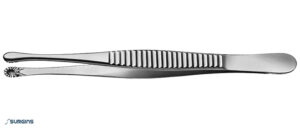 RUSSIAN Tissue Forceps Tweezer/Clamp - SURGINS