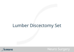 Lumber Discectomy Set